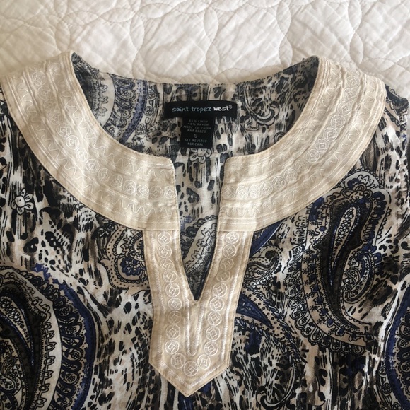 Saint Tropez West Tunic Top - Picture 12 of 12